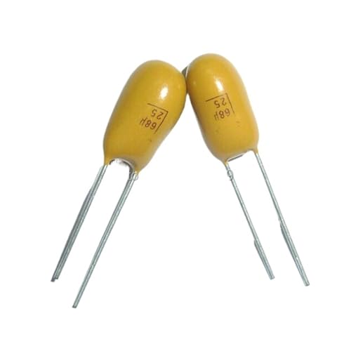 Condensateurs tantale radiaux 25 V 68 uF pour réparer les pannes d'alimentation