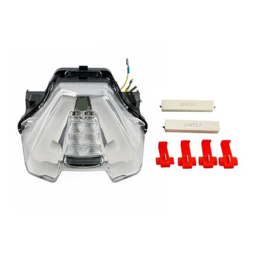 Feux arrière de moto MT07 2023 finition coque étanche haute résistance