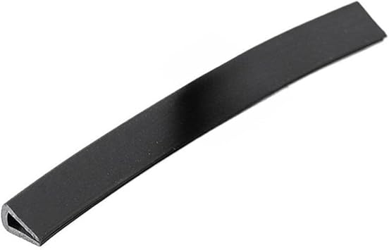 40inch Length Groove 1-12mm U Shaped Rubber Edges Seal Strip, Protector Edge Black Seal for Car Door Glass Metal Panel6x10x10mm