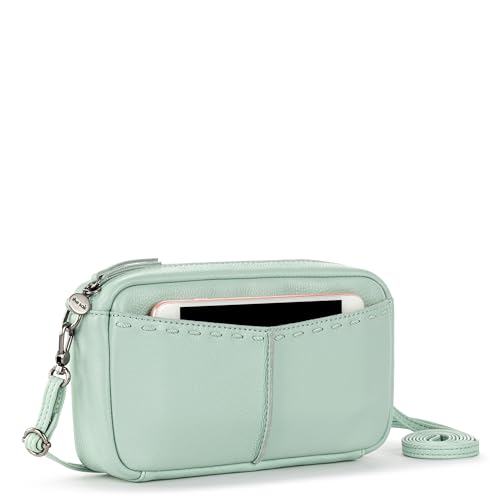 The Sak Cora Leather Smartphone Crossbody, Aqua2