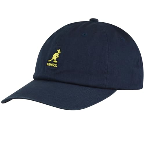 Image of Kangol Washed Baseball Hat - Papaya Milk / 1SFM Baseball & Sport Caps
