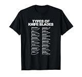 Types of Knife Blades, Knife Collector T-Shirt