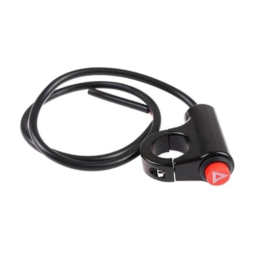 Lampe d'avertissement véhicule et bouton de commutation feu danger moto