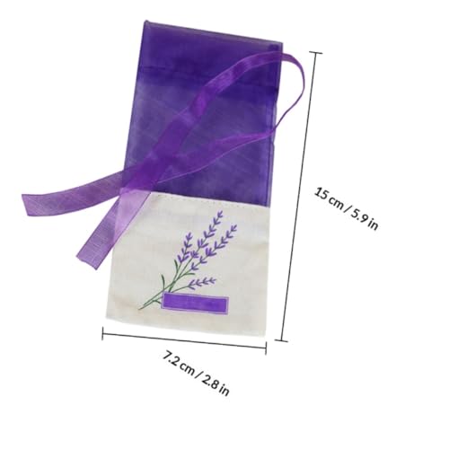 Bolsas ambientadoras de lavanda COHEALI 15 pcs miniatura 2
