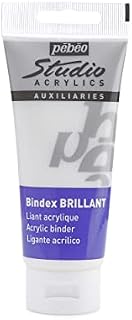 PEBEO 100 ml Studio Acrylics Auxiliaries Bindex with Medium Gloss Tube, Transparent 524240