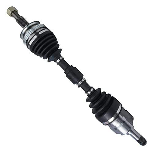 Image of Detroit Axle - FWD Pair Front CV Axles for 2003-2007 Dodge Grand Caravan Chrysler Town & Country 2004-2008 Voyager, CV Axle Shafts Assembly Caravan Voyager Replacement