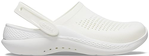 Image of Crocs Unisex Adult Literide Clog 206708-1CV Almost White /Almost White M4W6