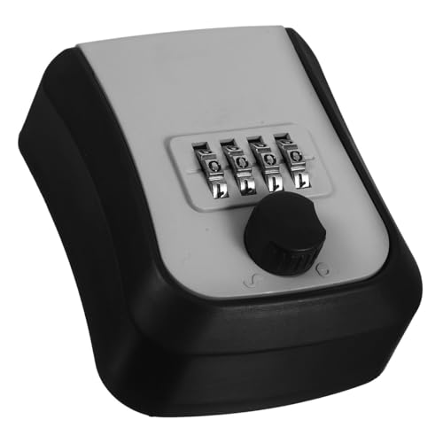 HEALLILY Caja de Seguridad y Gestión Real Alta Seguridad Código Material Abs Resistente Montaje en Pared para Llaves para Uso en Hogar