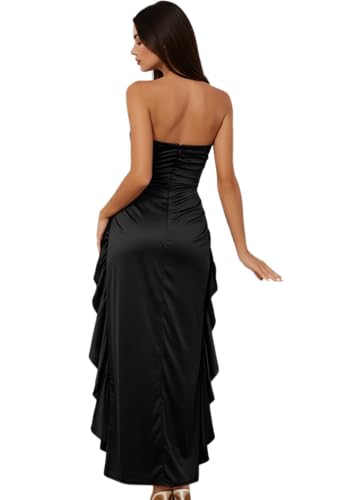 Image of LightlyKiss Women's Bodycon Wedding Guest Dress Formal Cocktail Party Evening Gown