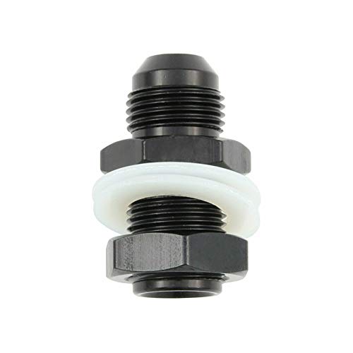 RETYLY Tubo intrecciato in nylon e acciaio inossidabile AN10 10 AN da 3 metri + kit adattatore per raccordi per estremità tubo AN10 di tubo olio/ carburante/acqua