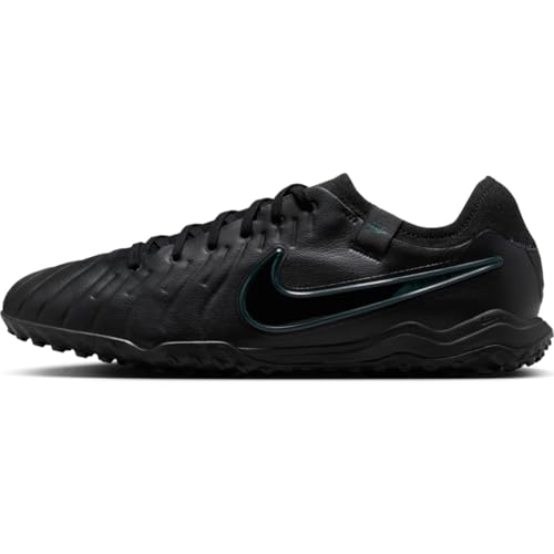 Nike Men's Legend 10 Pro Tf Soccer Shoe, Black Black Deep Jungle, 7 UK