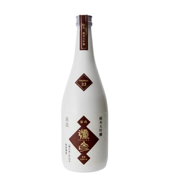 Amazon.co.jp: 泉流 彌彦 PREMIUM 33 純米大吟醸 720ml 弥彦酒造