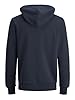 Jack & Jones Mens Corp Logo Hoody - Navy Blazer - Medium #3