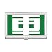 Chinese Castle China Character Business Card Holder Case Pocket Box Wallet