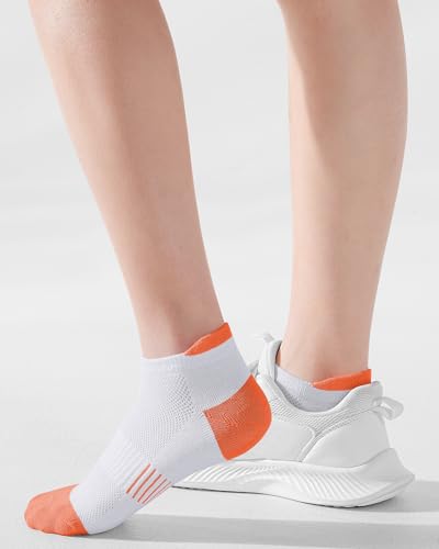 Image of Somaibo 10 Pairs Kids Socks for Boys Girls Low Cut Athletic Ankle Socks Half Cushioned Crew Cotton No Show Socks