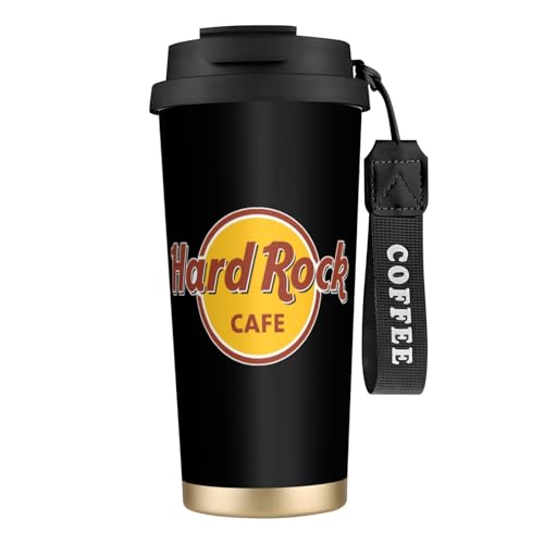 タンブラー ハードロックカフェ グッズ 水筒 コーヒーカップ コンビニカップ ステンレスボトル 保温保冷 ストロー付き 持ち運び 直接ドリップ 大容量 おしゃれ プレゼント