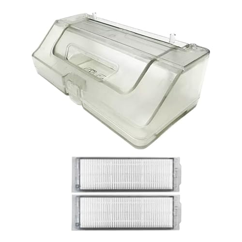 �|���@�A�N�Z�T���[2&1���^���N�_�X�g�r���{�b�N�X�AXiaoMi�ARobot STYTJ02YM MVVC01-JG�ɑΉ��AVIOMI�AV2 V2 Pro V3 V-RVCLM21B�ɑΉ�(Dust box with filter)