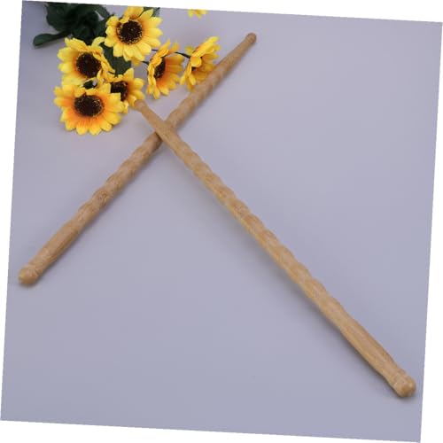 Baquetas de bambú 2 piezas M premium para percusión miniatura 2