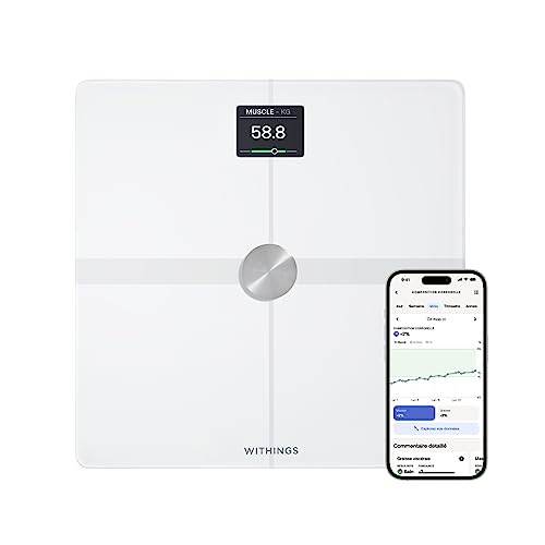 WITHINGS Body Smart - Balance connectée avec composition corporelle avancée