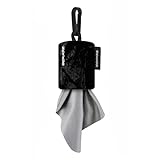 SPUDZ Classic | マイクロファイバークロススクリーンクリーナーとレンズクリーナー | オープンボトム | ステルスシャドウ | 6 x 6インチ (2パック)