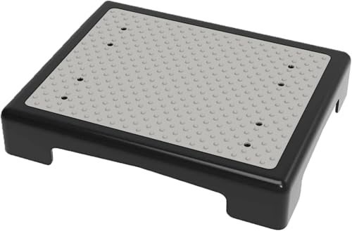 Giawkca 玄関踏み台 玄関台 ステップ 踏台昇降用トスツール 踏み台 高さ9.5cm 滑り止め 高齢者用 耐久性のある踏み台 44×34cm 玄関 段差 踏台 足台 低踏み台 補助 介助 車 ベッド 乗り降り 足置き 病院 洗面所 浴室 キッチン 高