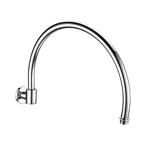 Scudo Traditional Pivoting Wall Mounted Swan Neck Shower Arm Cover