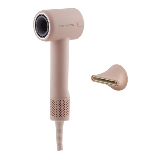 Rowenta Blumia Secador de Pelo Compacto y Ligero 350g, Motor Digital, Secado Rápido, Generador Iones, Control Inteligente 40°C, 3 temperaturas, 2 velocidades, Boquilla Magnética, Rosa, HY5N11E0 Rowenta Blumia Secador de Pelo Compacto y Ligero 350g, Motor Digital, Secado Rápido, Generador Iones, Control Inteligente 40°C, 3 temperaturas, 2 velocidades, Boquilla Magnética, Rosa, HY5N11E0