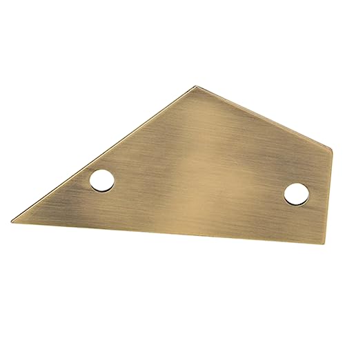 Vaguelly 三角定規 ギター guitar guiter gitar 道具 弦楽器製作者のツール レベリング ウクレレハンガーウォールマウント 測定器 楽器測定ツール 金属 Golden