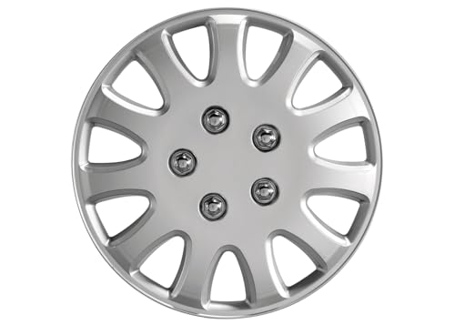 RING 14 Ikon Wheel Trims With Chrome Finished Nuts - Set of 4