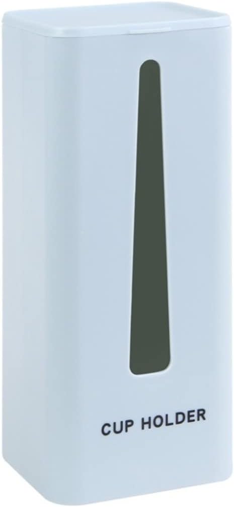 Wall-mounted Disposable Single-cylinder Cup Taker Household Water Dispenser Snap-on Paper Kitchen Storage Box