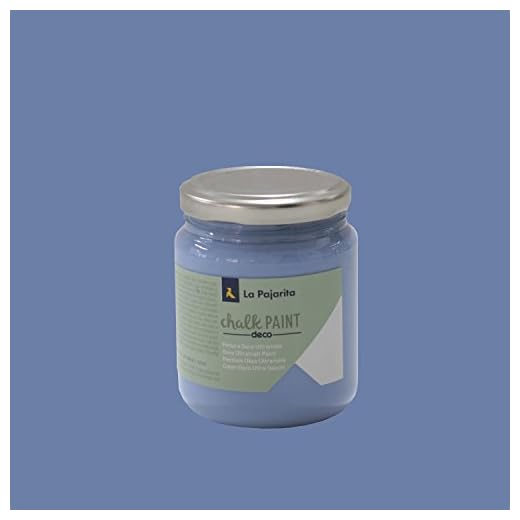 La Pajarita 104037 Pintura para Decoración y DIY, Chalk, 1, Azul Horizonte