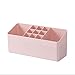 Produktbild WXL Mehrschichtige Desktop-Aufbewahrungsbox Kosmetik Lippenstift Nagellack Multi-Split Lagerregal Doppelschicht Spleißen Aufbewahrungsbox (Farbe : Rosa)