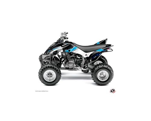 Kit deco quad contra el desgaste para renovar plásticos rayados de Yamaha 350 Raptor negro