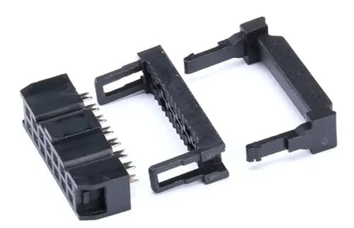 Conector hembra IDC 20P terminal FC 2.54mm para cable plano de datos de ordenador