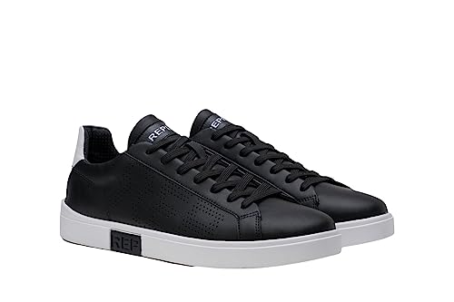 Replay GMZ3P .000.C0014L, Zapatillas Hombre, Multicolor (Black White 008), 42 EU