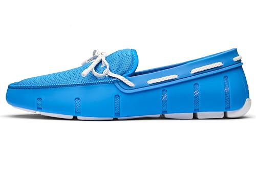 Image of SWIMS Braided Lace Loafer for Men, Breathable Slip On Water Friendly Driving Shoe, Lightweight Mesh Upper, Drainage Sole