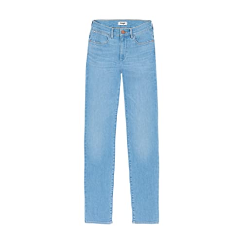 Wrangler Sottile Jeans, Verde, 42W x 32L Donna