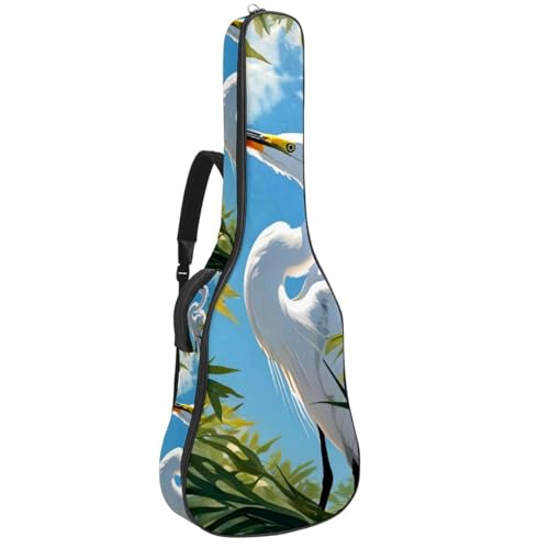 Sac pour guitare acoustique imperméable 41/42 pouces avec doublure de protection