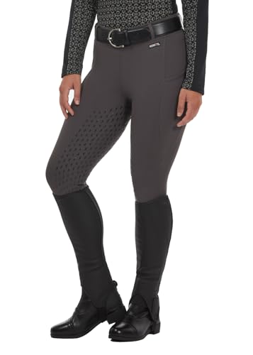 Image of Kerrits Women's Coolcore Full Leg Grip Horse Riding Tights - Cooling Equestrian Leggings, Silicone Grip, Pockets
