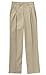Red Kap Women's Pleated Twill Slacks, Khaki, 12W x 30L