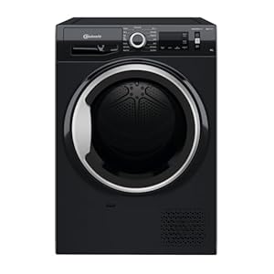 Bauknecht BB M11 8X3SK DE Kondenstrockner- 8 kg-Inverter Motor- EasyCleaning-Filter -Knitterschutz, schwarz