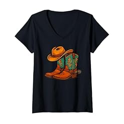Buy Your Rustic Rodeo V-Neck Tee with Western Cowboy Flair – PelicanWild