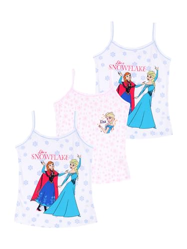 Image of BODYCARE Kids Girl's Regular Fit Vest | 100% Cotton| Skin Friendly | Lightweight | Sleeveless Design | Pack of 3 Print