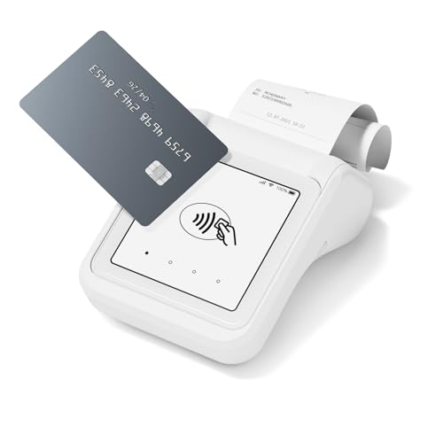 SumUp, Solo Terminal de Paiement avec Imprimante Thermique Intégrée, Compatible WiFi et Bluetooth, Accepte Tous Types de Paiements sans Contact