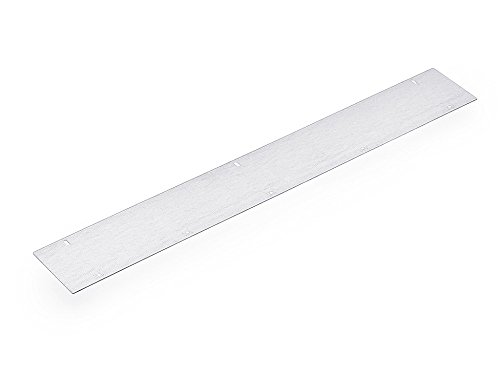 Naber Wrasenschutzblech 1, silberfarbig, Länge 450 mm