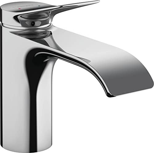 hansgrohe Vivenis Basin Mixer Tap 80 without waste set, chrome, 75012000, spout height 80mm