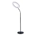 Produktbild JLXW LED-Lupenleuchte mit Sockel Dimmbare, ästhetische Stehleuchte, Verstellbarer Arm Ring-Standleuchte für Kosmetikerinnen, Labor- und Präzisionsarbeiten