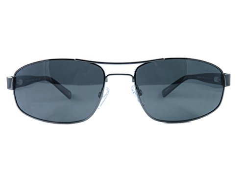 Banana Republic Sunglasses 0KJ1 Dark Ruthenium Frame With Gray Polarized Lens