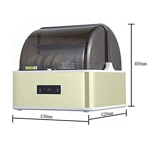 Mini tafelmodel vaatwasser met 6 couverts Vrijstaande vaatwasser 4 programma's LED-display Roterende spray 360°Azimuth Multifunctioneel afwassen in de keuken - Afbeelding 4