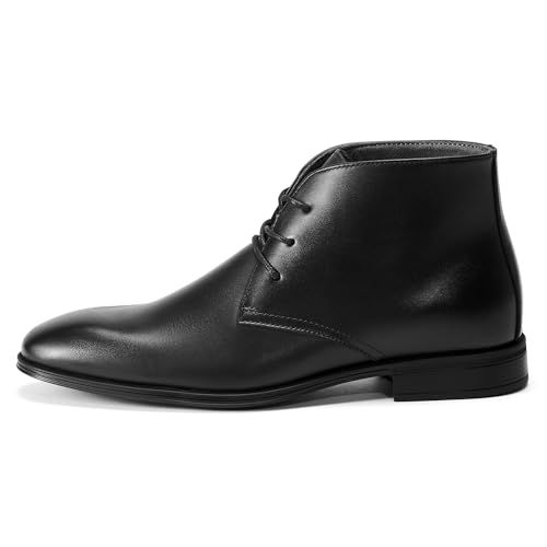 Image of Holy dove Men's Lightweight Dress Boots Leather Ankle Oxford Boot